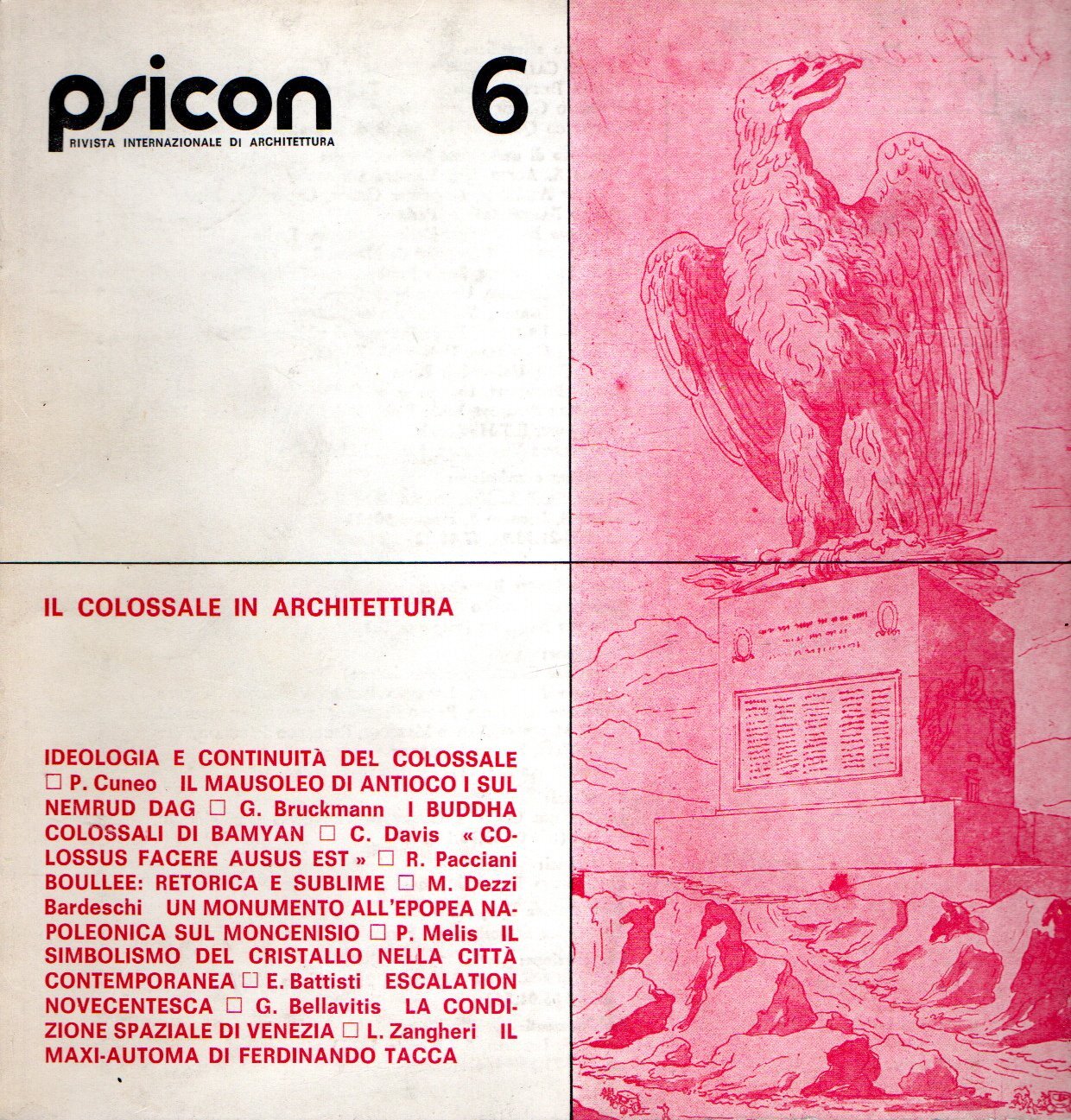 Psicon 6 : Il Colossale in Architettura