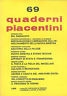 QUADERNI PIACENTINI 69