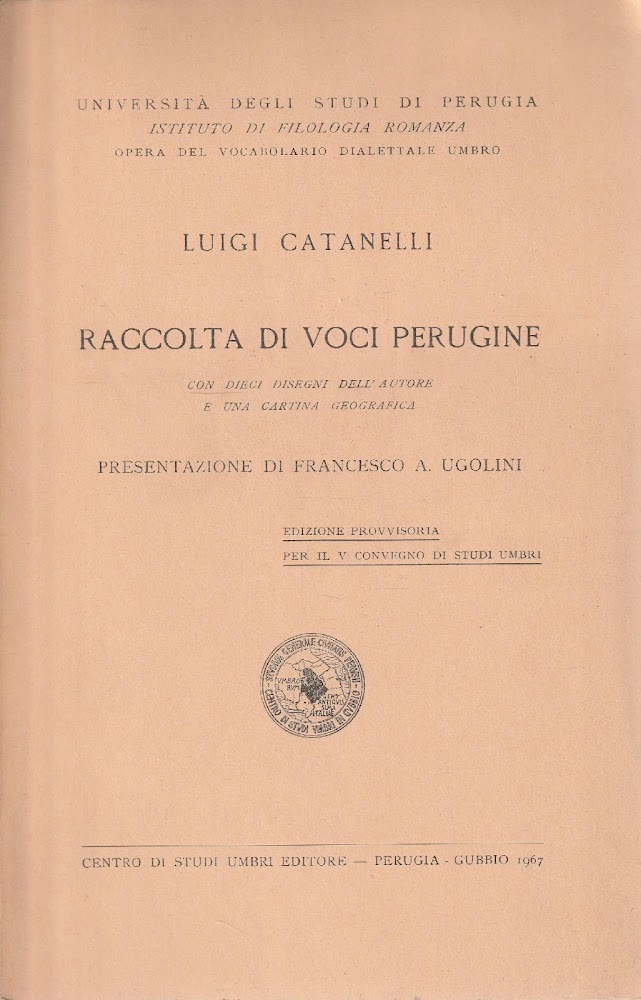 Raccolta di voci perugine