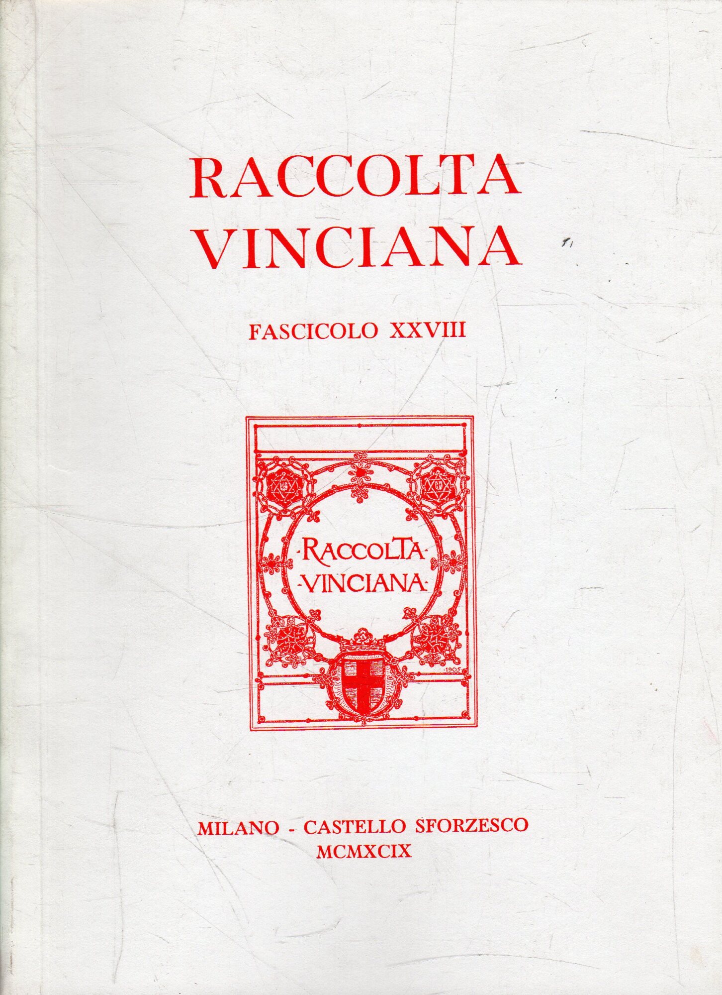 Raccolta vinciana: Fascicolo XXVIII