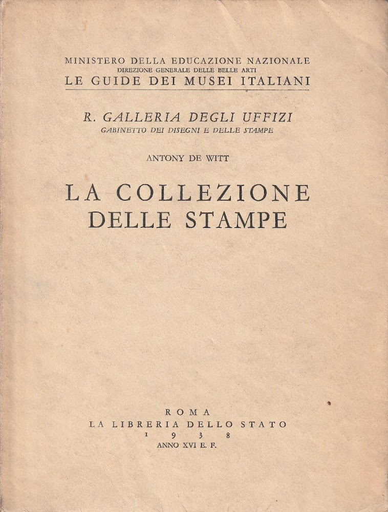 Regia Galleria degli Uffizi, Gabinetto dei disegni e delle stampe: …