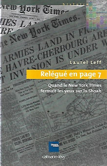 Relégué en page 7: quand le New York Times fermait …
