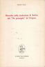 Ricerce sulla traduzione di Rufino del "De principiis" di Origene