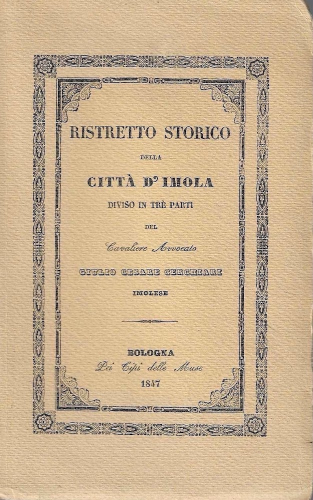 Ristretto storico della città d'Imola
