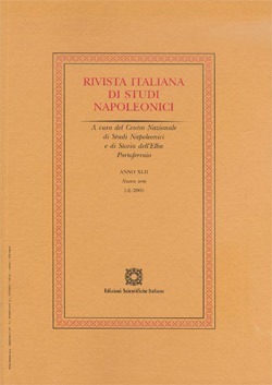 Rivista Italiana di Studi Napoleonici 1-2/09