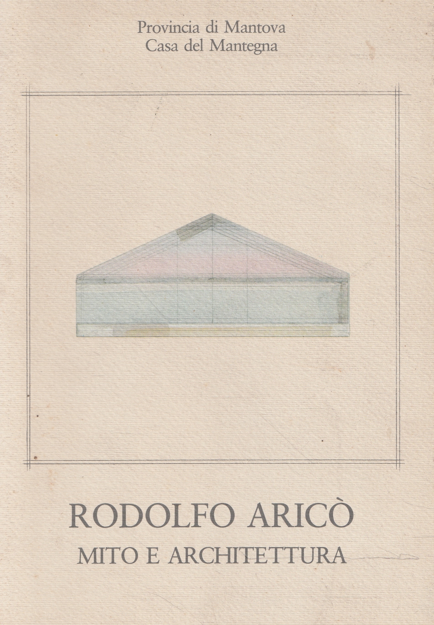 Rodolfo Aricò: mito e architettura