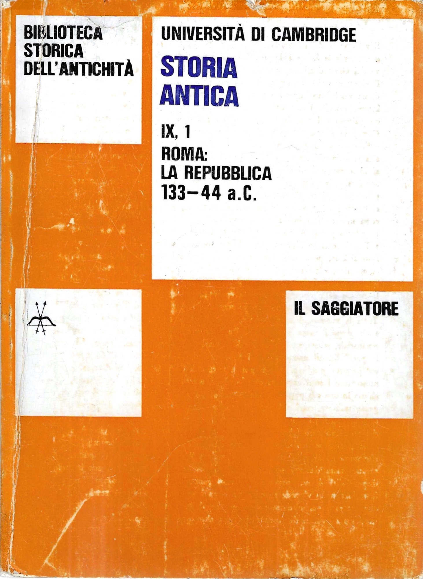 Roma: la Repubblica 133-44 a.C. (Università di Cambridge - Storia …