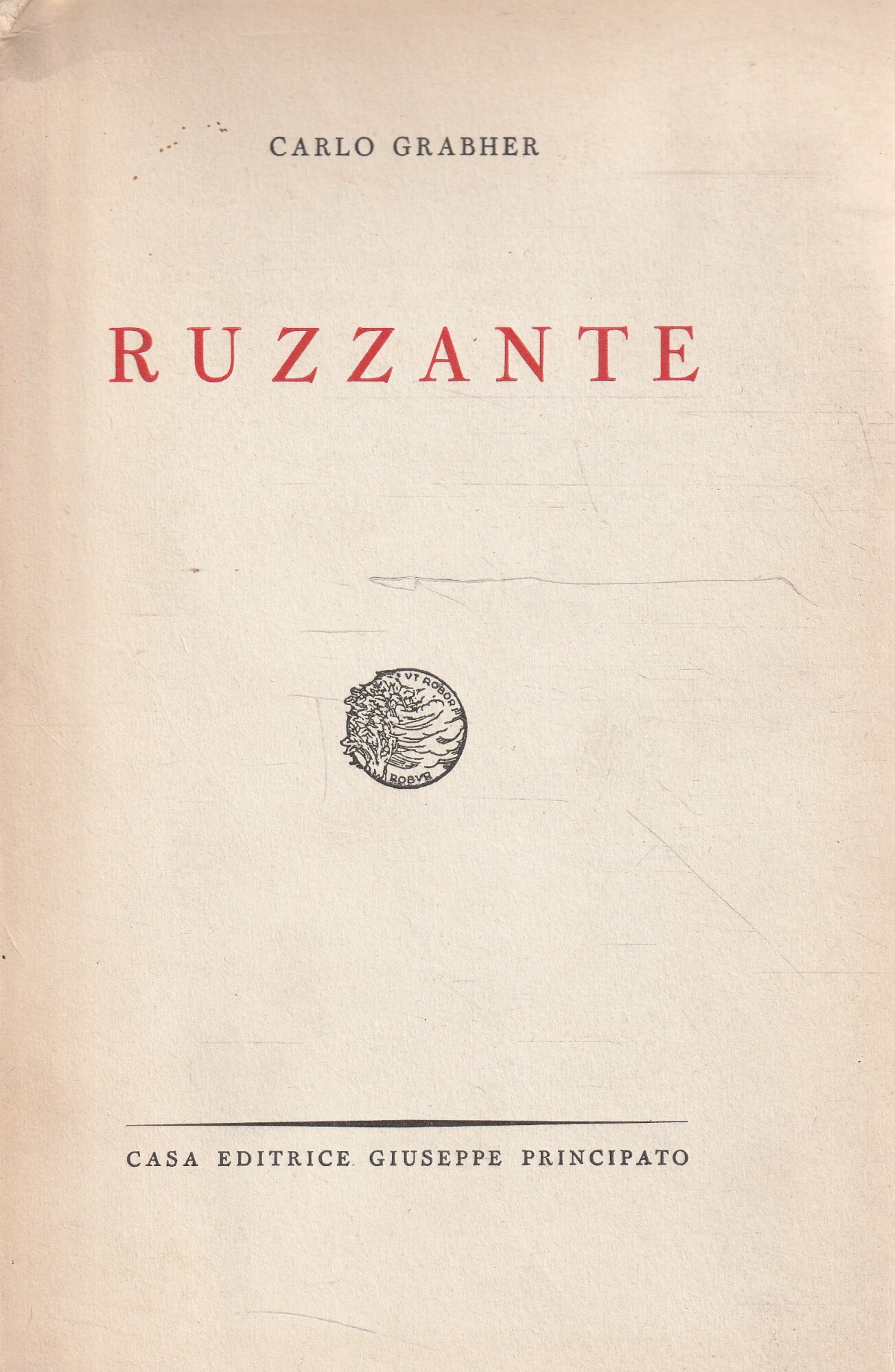 Ruzzante di Carlo Grabher
