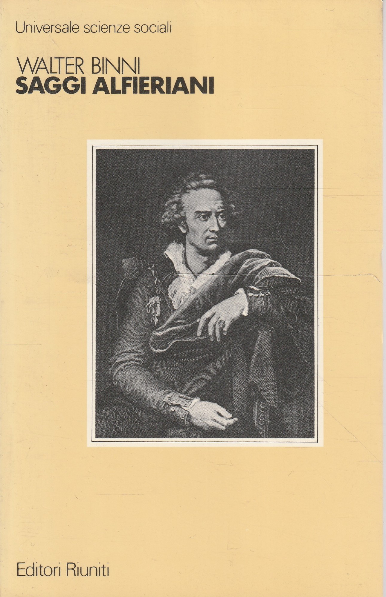 Saggi Alfieriani di Walter Binni