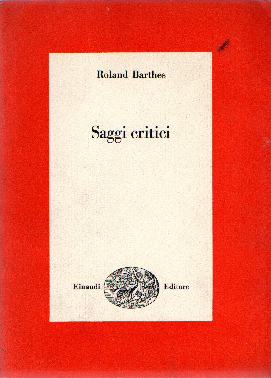 Saggi critici