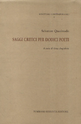 Saggi critici per dodici poeti