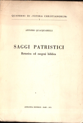 Saggi patristici