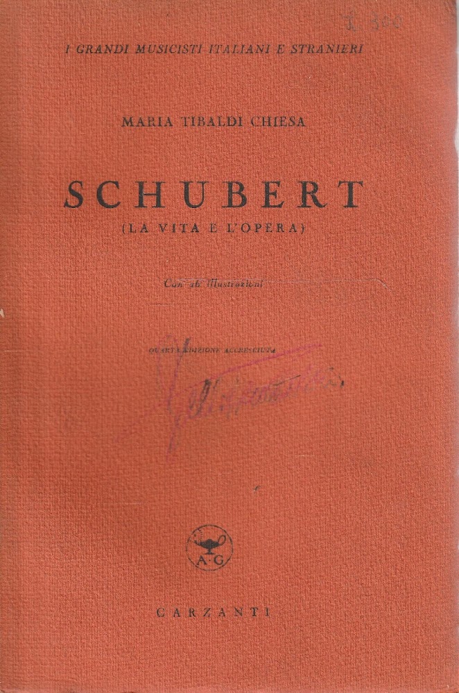Schubert (la vita e l'opera) con 26 illustrazioni