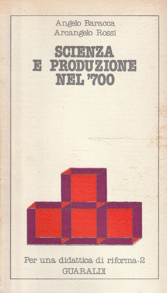 Scienza e produzione nel '700