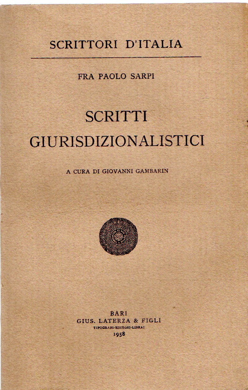 Scritti giurisprudenziali