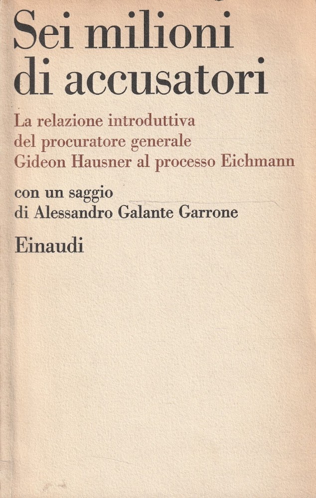 Sei milioni di accusatori. La relazione introduttiva del procuratore generale …