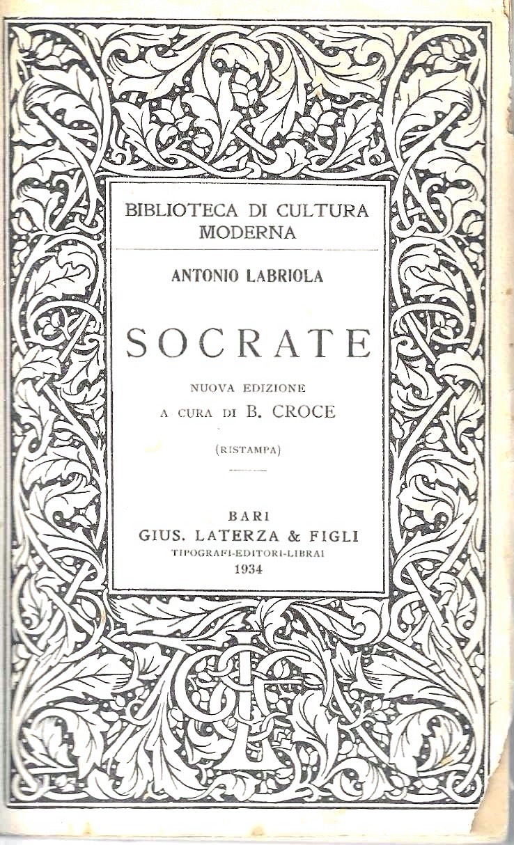 Socrate (Collana "Biblioteca di Cultura Moderna")