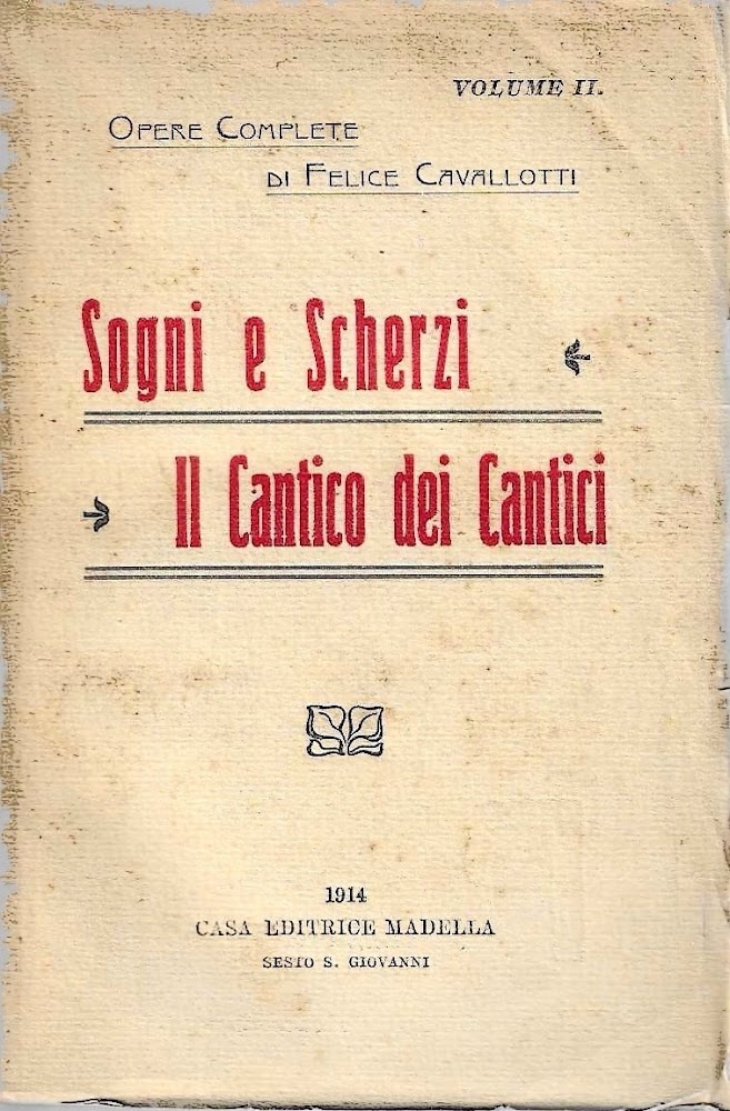 Sogni e scherzi - Il Cantico dei Cantici