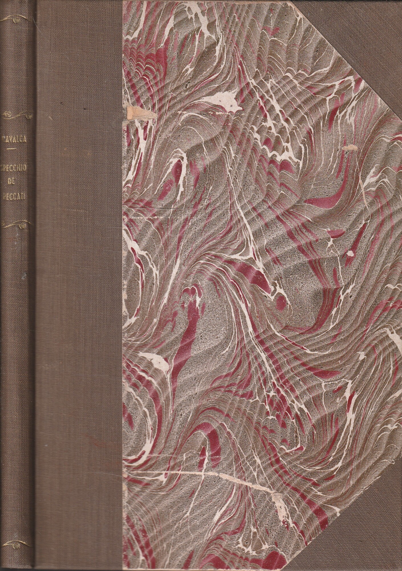 Specchio dè peccati del P. Domenico Cavalca, ridotto a miglior …