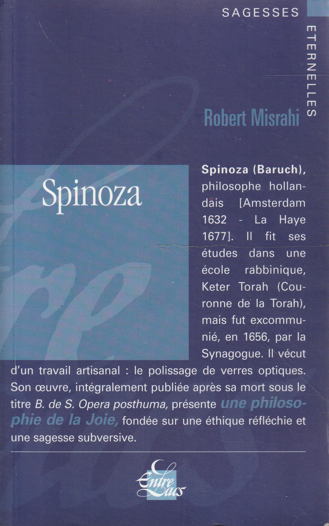 Spinoza di Robert Misrahi
