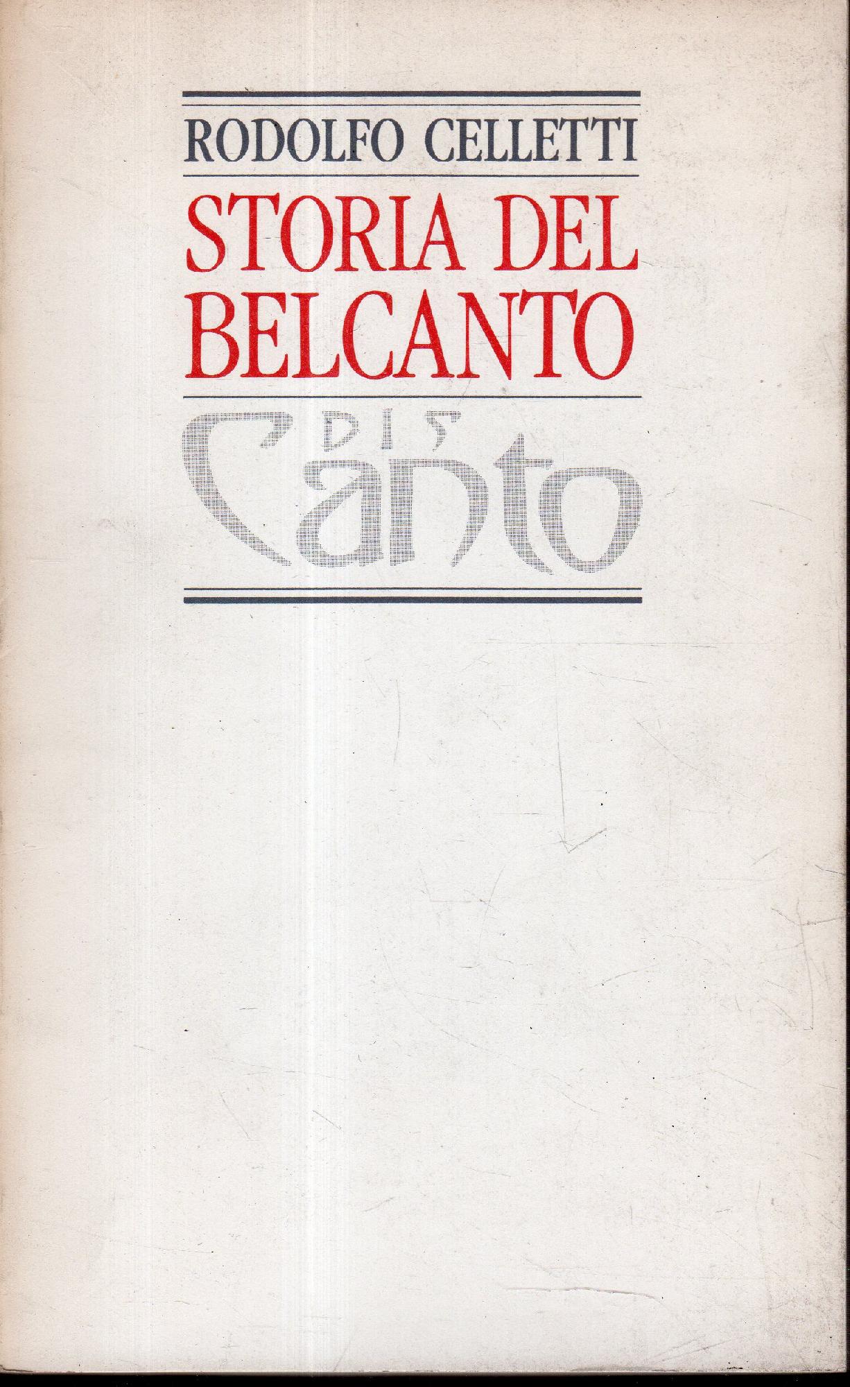 Storia del belcanto