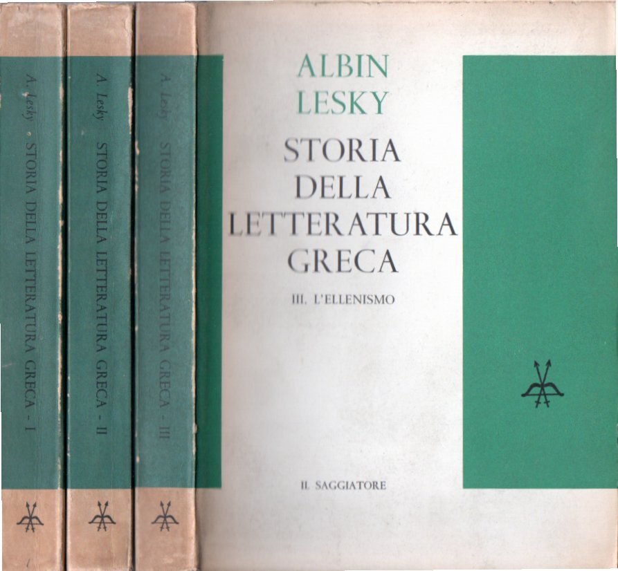 Storia della letteratura Greca (3 volumi)
