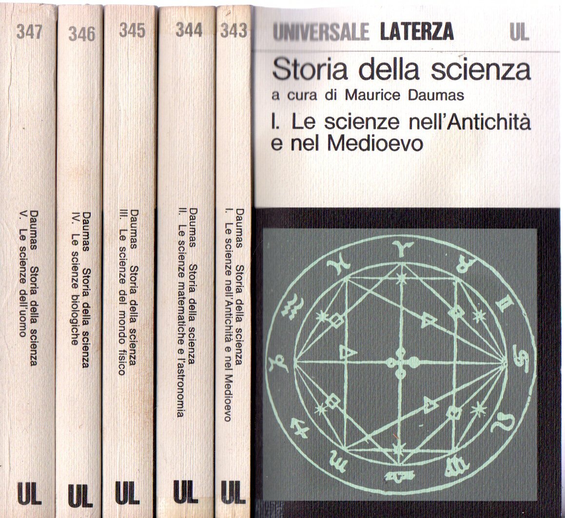 Storia della scienza (5 vol.)