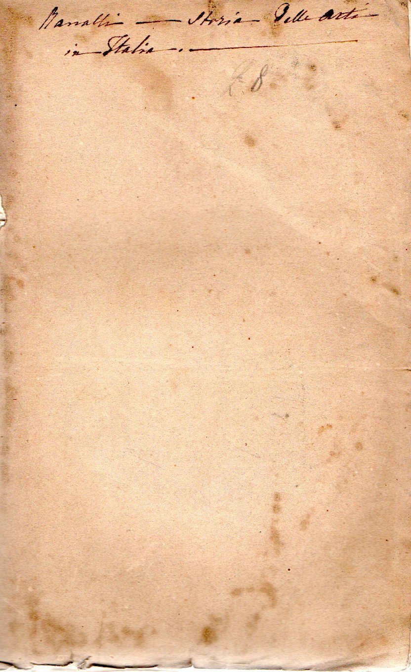 Storia delle Belle Arti in Italia