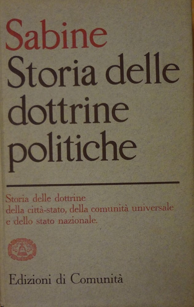 Storia delle dottrine politiche