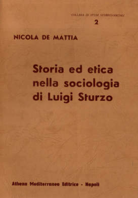 Storia ed etica nella sociologia di Luigi Sturzo