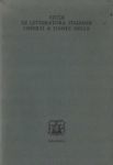 Studi di letteratura italiana offerti a Dante Isella