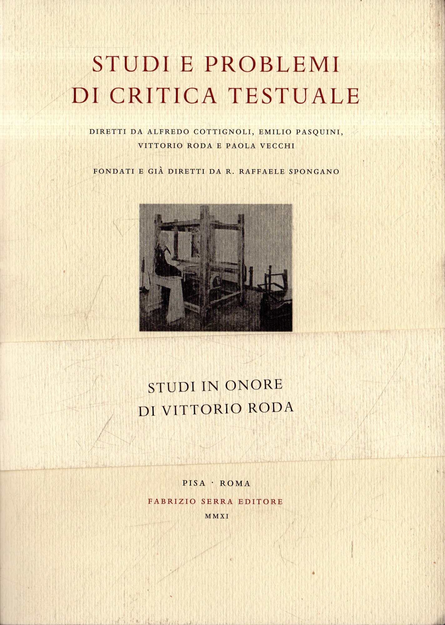 Studi e problemi di critica testuale