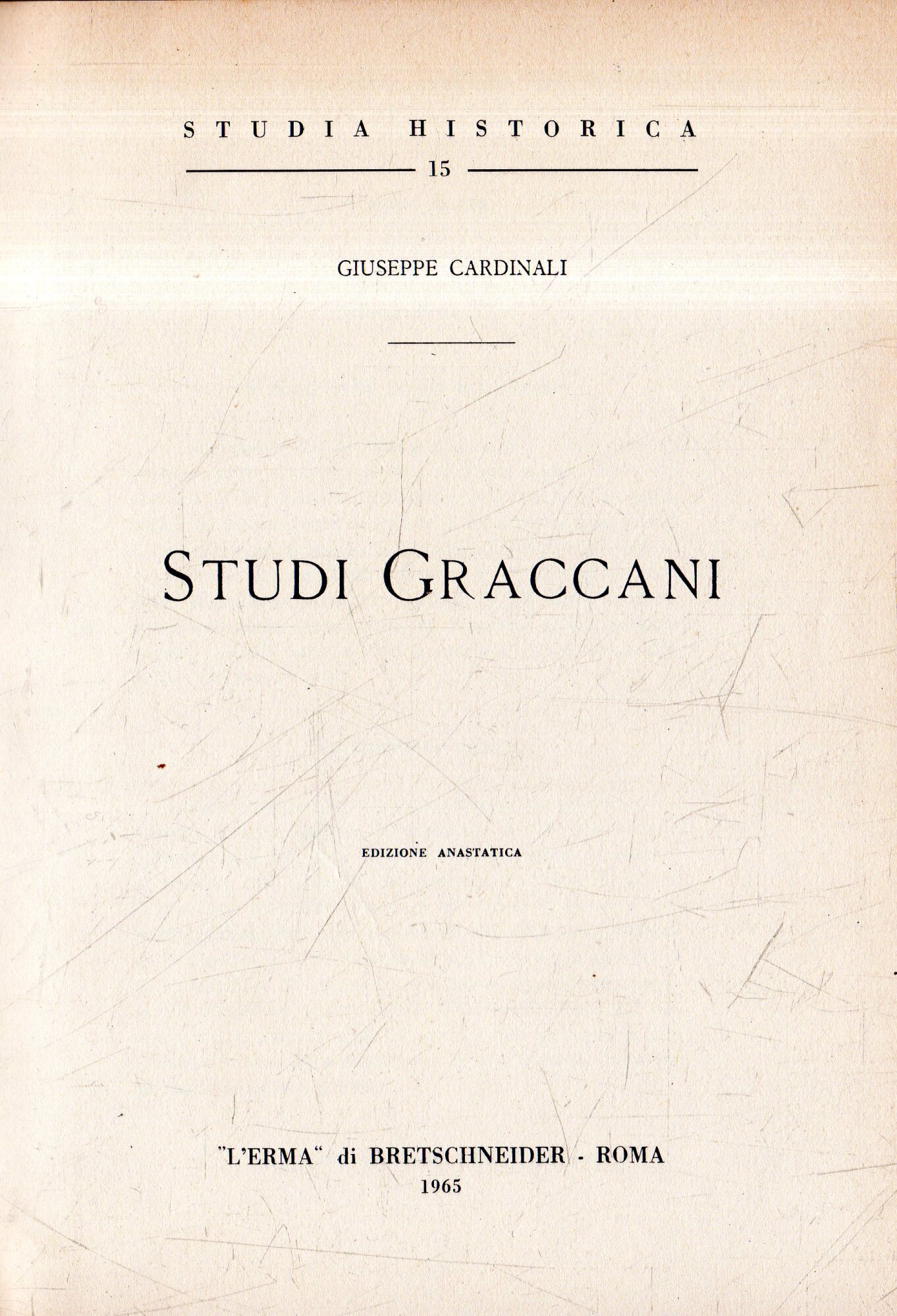 Studi graccani