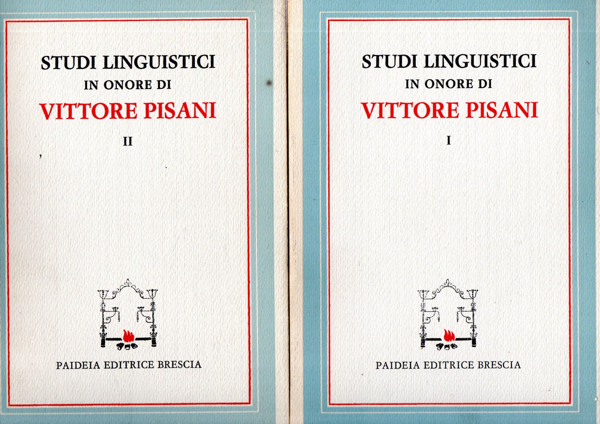 Studi linguistici in onore di Vittore Pisani (2 vol.)