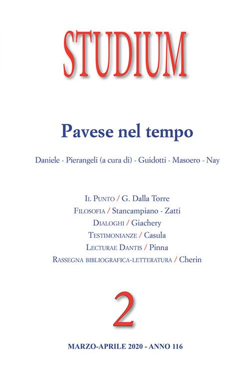 Studium. Pavese nel tempo (2020) (Vol. 2)