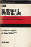 SUL MOVIMENTO OPERAIO ITALIANO