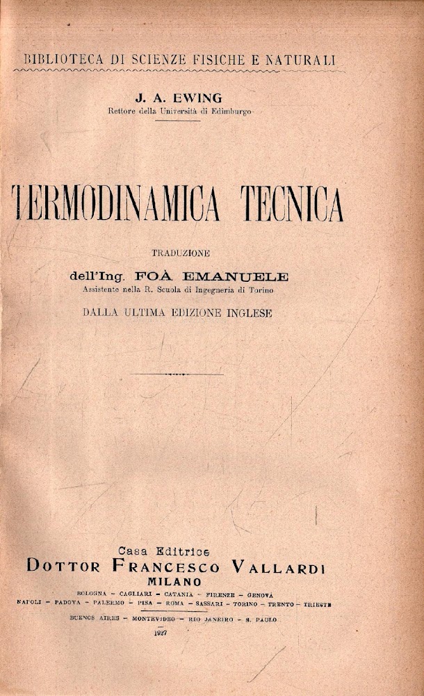 Termodinamica Tecnica