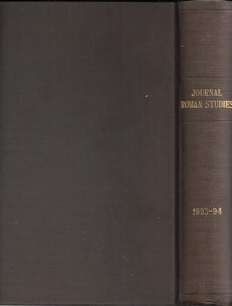 The journal of roman studies. Vol LXXXIII