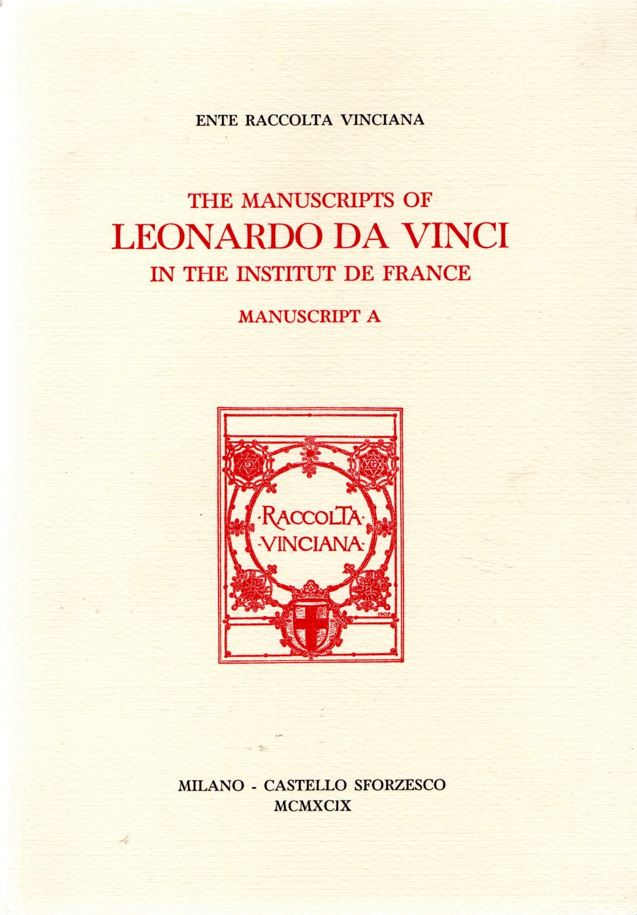 The Manuscripts of Leonardo da Vinci in the Institut de …