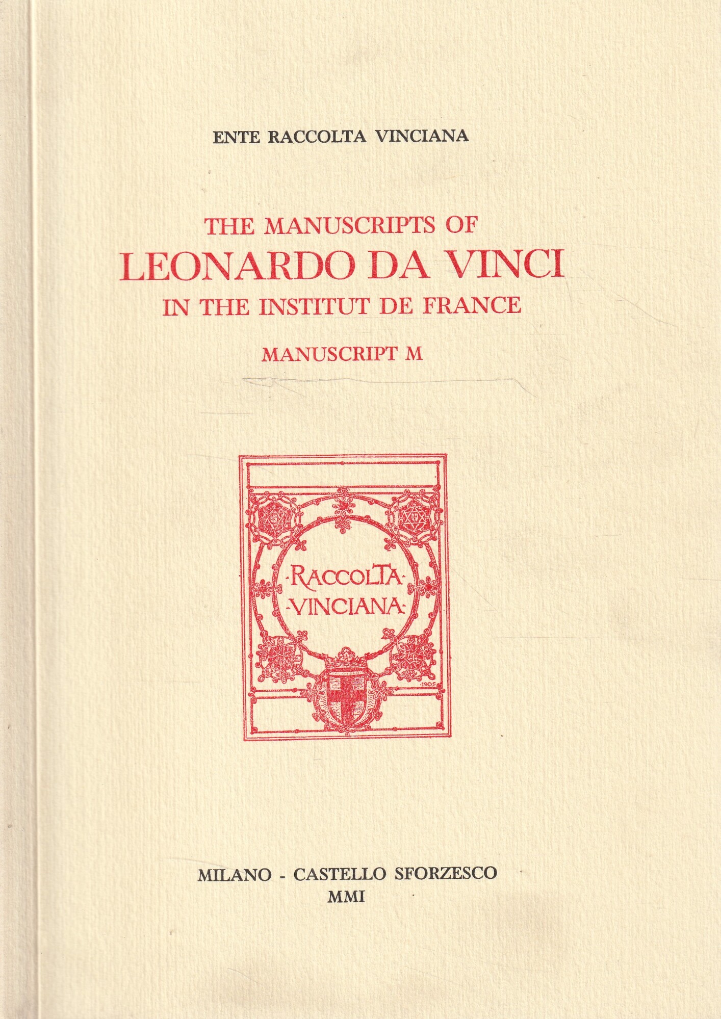 The manuscripts of Leonardo Da Vinci in the Institut de …