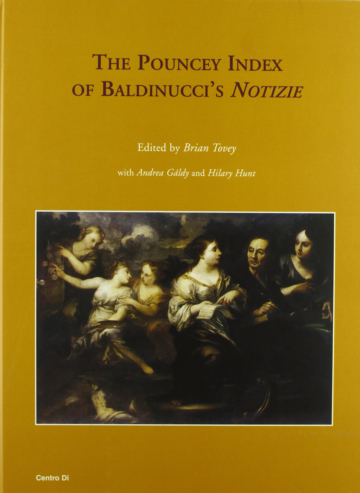 The pouncey index of Baldinucci's «Notizie»