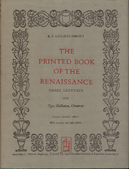 The printed book of the Renaissance
