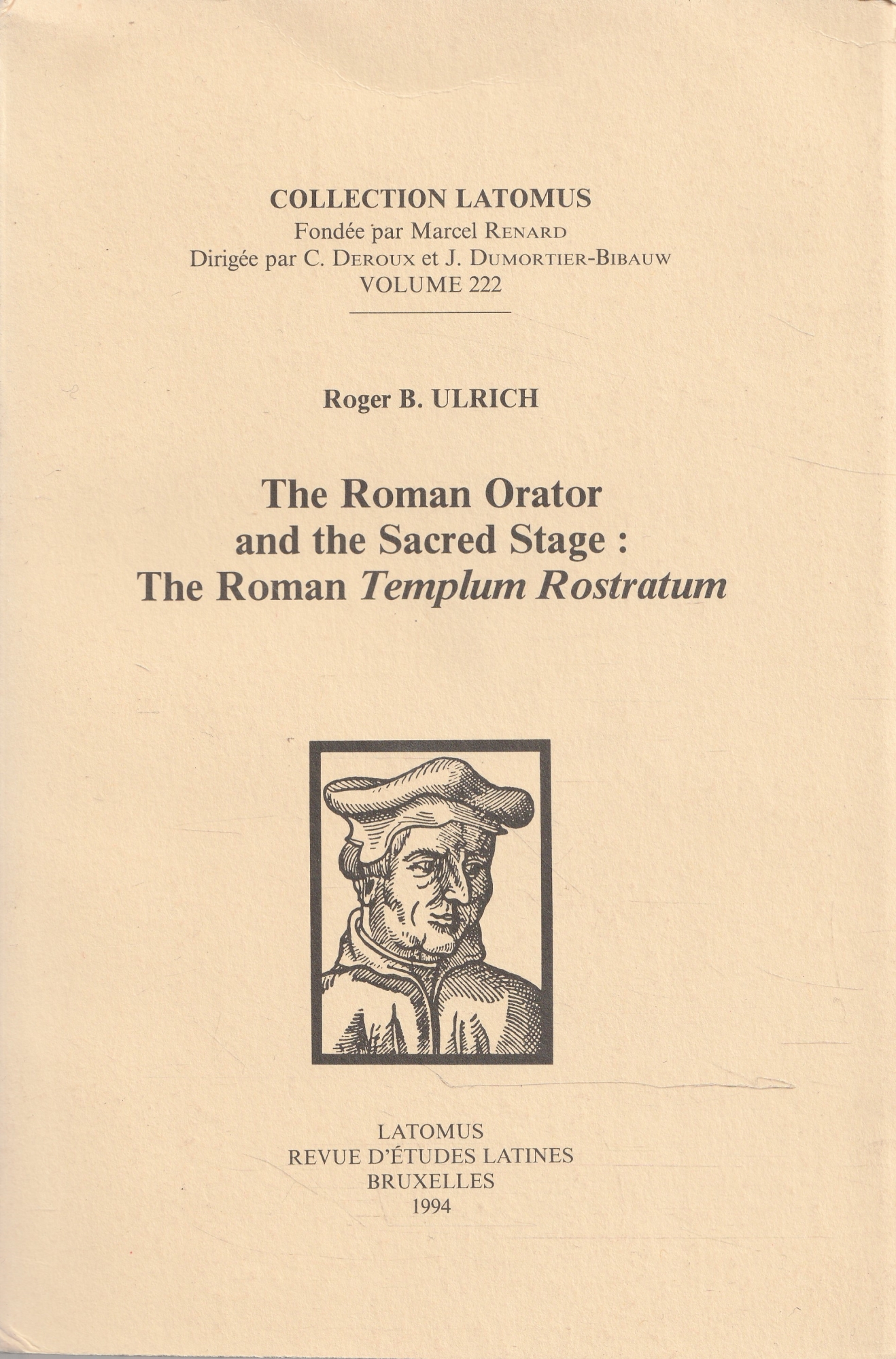 The roman orator and the sacred stage: the roman Templum …