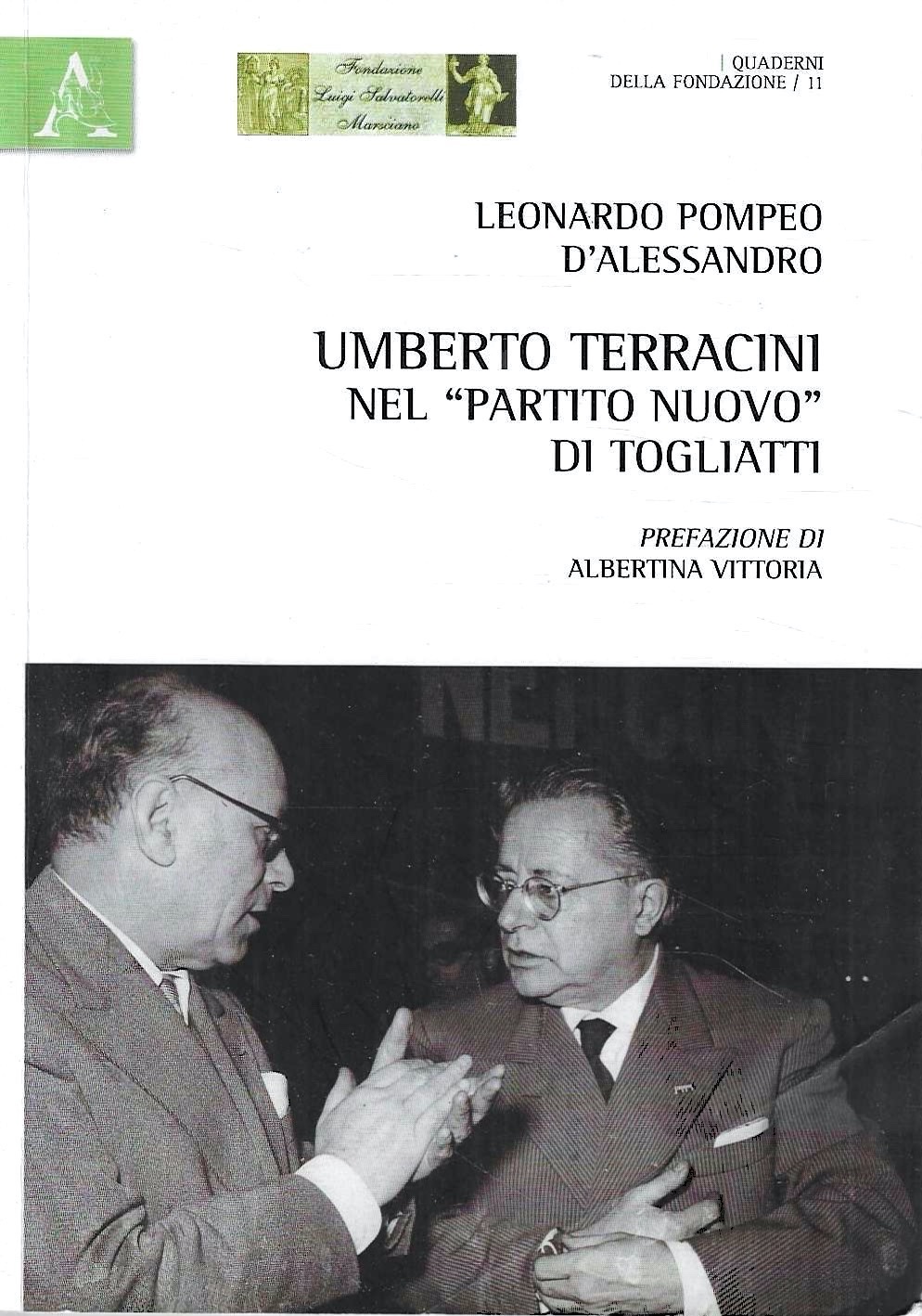 Umberto Terracini nel "partito nuovo" di Togliatti