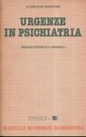 Urgenze in psichiatria