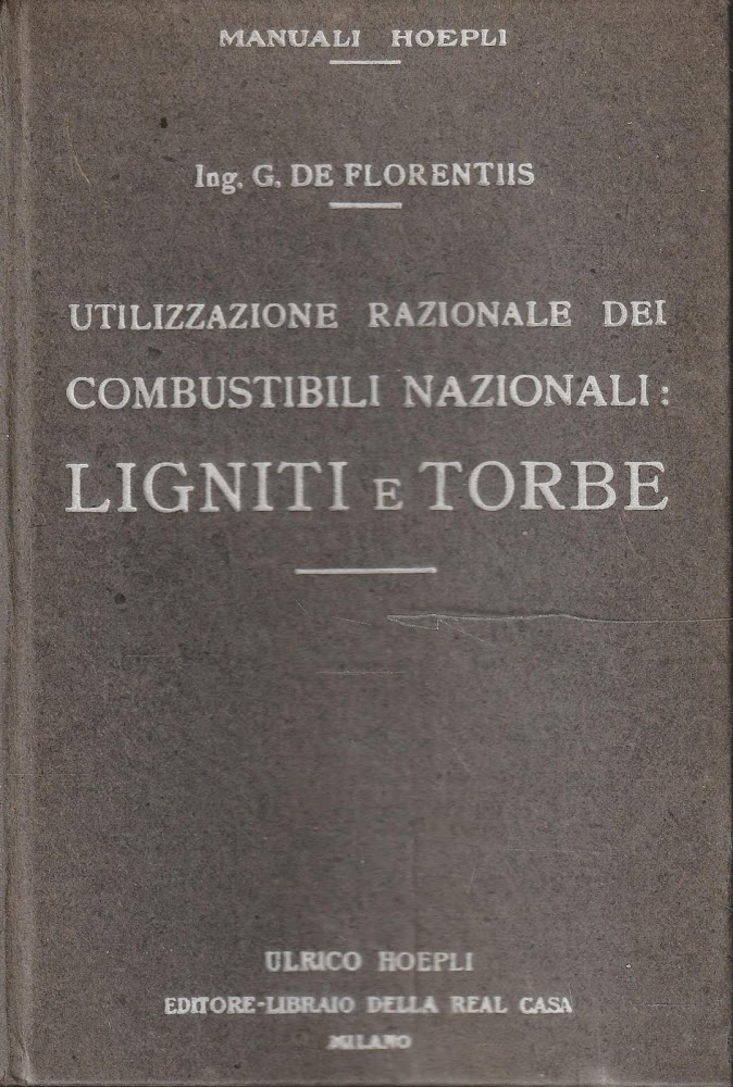 Utilizzazione razionale dei combustibili nazionali: ligniti e torbe