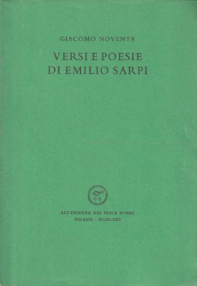 Versi e poesie di Paolo Sarpi