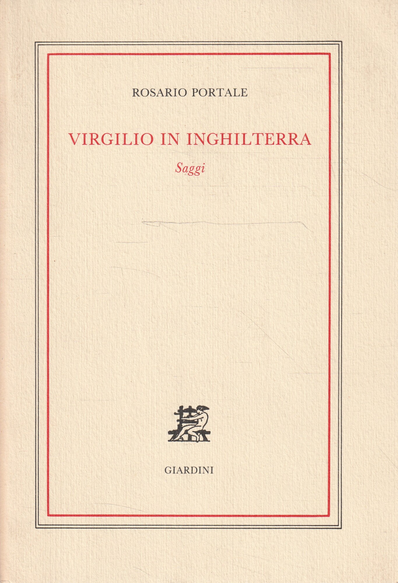 Virgilio in Inghilterra - Saggi