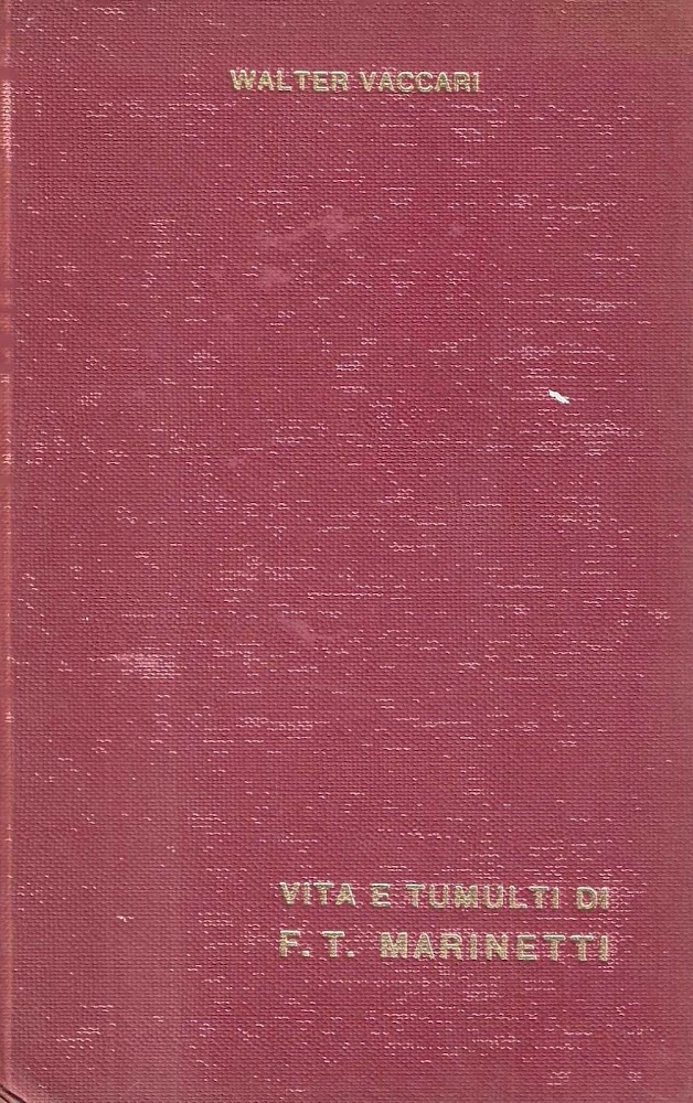Vita e tumulti di F.T. Marinetti