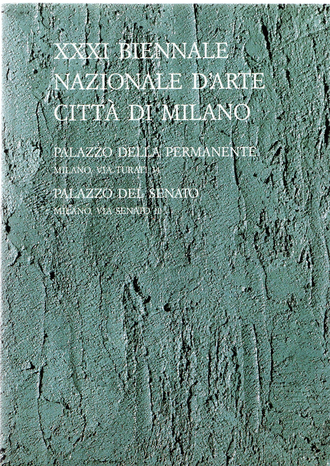XXXI Biennale Nazionale D'Arte Città Di Milano